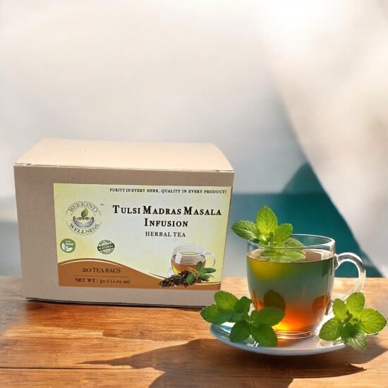 Tulsi Madras Masala Infusion - 20 Tea Bags - Image 3