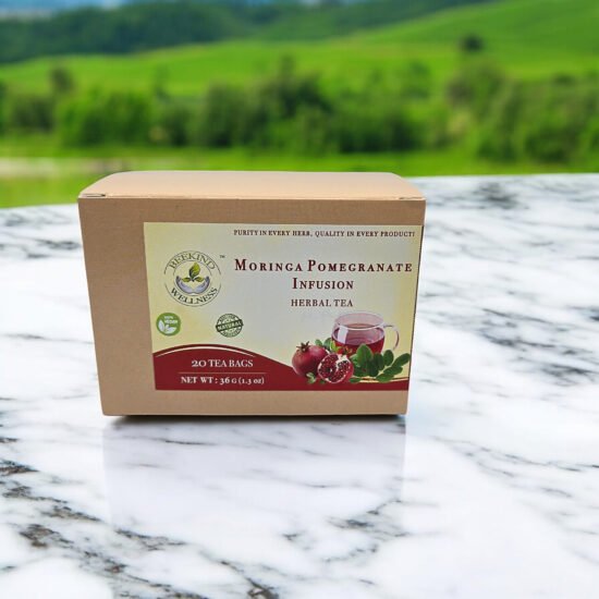 Moringa Pomegranate Infusion - 20 Tea Bags - Image 2