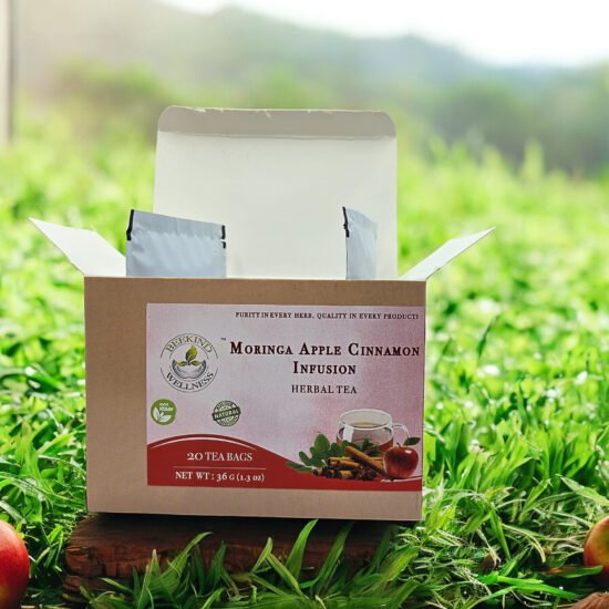 Moringa Apple Cinnamon Infusion - 20 Tea Bags - Image 2