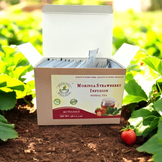Moringa Strawberry Infusion - 20 Tea Bags - Image 4