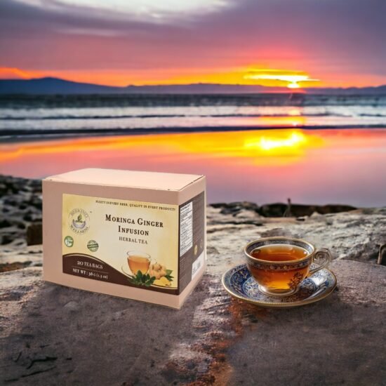 Moringa Ginger Infusion - 20 Tea Bags - Image 3