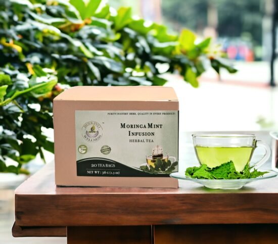 Moringa Mint Infusion - 20 Tea Bags - Image 4