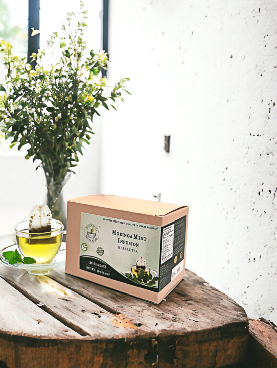 Moringa Mint Infusion - 20 Tea Bags - Image 2